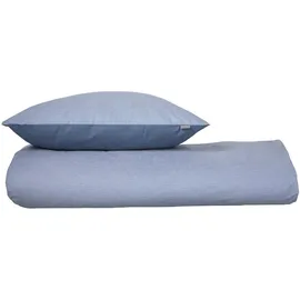 SCHIESSER Silva Renforcé Blau 135 x 200 cm + 80 x 80 cm