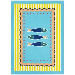 Excelsa Geschirrtuch Corfu' Baumwolle 70x0,1x50 cm Bunt