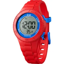 ICE-Watch ICE digit 021276 36 mm Kunststoffgehäuse Rot Silikonarmband Blau S