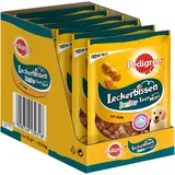 PEDIGREE Leckerbissen Junior – Kleine Hundesnacks für Welpen mit Huhn – Ideal für das Training oder für zwischendurch – Hunde Treats im Vorratspack (6 x 125g)