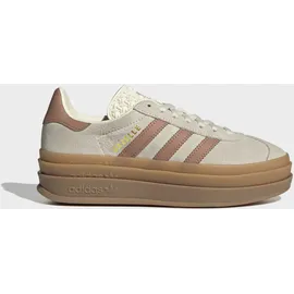 adidas Gazelle Bold Kinder Cream Weiß/Clay Strata/Gold Metallic 38