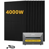Anker Balkonkraftwerk Anker SOLIX Solarbank 3 E2700 Pro All-in-One 2,668kWh, (Optional: 2x/4x/6x/8x Sunpro 500W Solarmodule), Speicher mit integriertem Wechselrichter