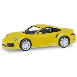 HERPA 028615-003 1:87 Porsche 911 Turbo, racinggelb