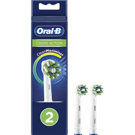 Oral-B CrossAction Aufsteckbürste weiß 2 St.