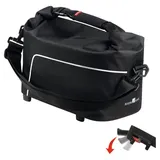KLICKfix Rackpack Waterproof schwarz
