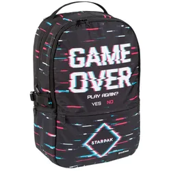 Euro Trade Kinder Schulrucksack Game Over
