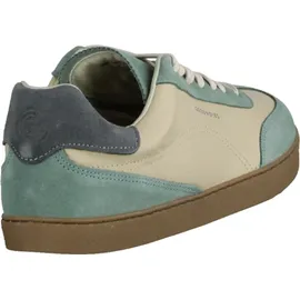 Groundies Panama, Beige/Sage Green, Herren, Barfußschuh, Leder, NEU - Barfußschuhe HERREN, Grün, leder - 42