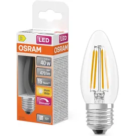 Osram LED-Lampe 3,4 W E27 warmweiß