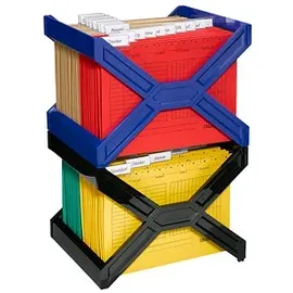 Durable Hängeregistraturkorb ohne Mappen CARRY Plus blau