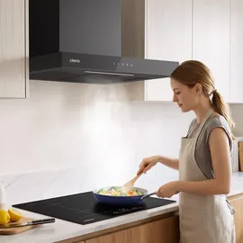 Ciarra VMB6102 Wandhaube 60 cm Schwarz