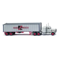 WIKING 052707 1:87 Containersattelzug (Peterbilt)"Sealand"
