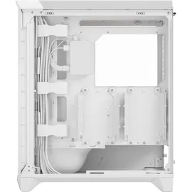 Fractal Design Fractal Meshify 3 Ambience Pro RGB White TG Gaming Gehäuse weiß