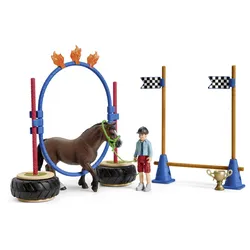 Pony Agility Rennen Modell von Schleich