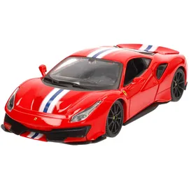 BBURAGO Ferrari 488 Pista 2018 1:24 Modellauto