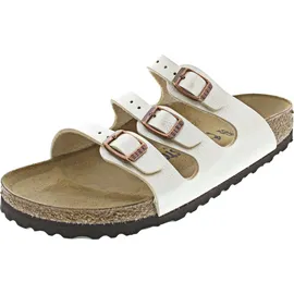 Birkenstock Damen Pantolette Florida BS beige Gr. 38 - 38 EU Schmal