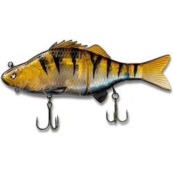 Wobbler Monkey Lures - Purge Glider - 17.5cm - Striped Phantom gold NO SIZE