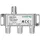 Axing BVE 3-01X 3-Fach Verteiler 6 dB 5-1800 MHz TV Data Internet Kabelfernsehen