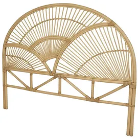 vente-unique Bettkopfteil Efela Naturfarben Hell 165 cm