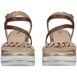 Nero Giardini Keilsandalette Damen Beige/Braun 39