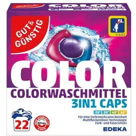 Gut&Günstig Colorwaschmittel Pods Caps 22 WL