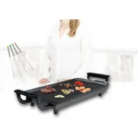 setpoint Teppanyaki ElektroTischgrill, Bratfläche 43x23cm Japan Indoor, 1800Watt & Gabeln