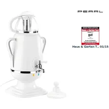 Pearl Samowar-Teebereiter Weiß 0,5 l