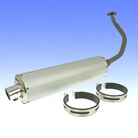 2EXTREME Auspuff Aluminium für GY6 125/150ccm