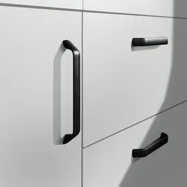 WIHO KÜCHEN Winkelküche Simi L-Form 225 x 175 cm weiß