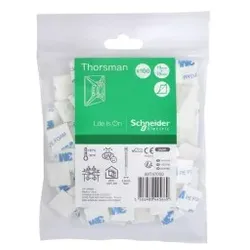 Schneider Electric IMT46450 Selbstklebender Sockel fuer Kabelbinder max 3,6mm Breite VPE: 100 Stück klar