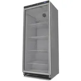 600-Liter-Kühlschrank mit Glastür - schwarz - Maxima. Maxima