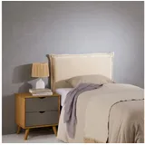 Idimex Kopfteil Creme, Textil, Mode, 91x99x7 cm, Schlafzimmer, Betten