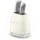 Smeg KBSF02CR Messerblock 6-tlg. Beige
