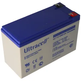 Ultracell UL7-12 Blei-Akku 12 Volt 7,0 Ah mit Faston Kontakt 187, 4,8mm