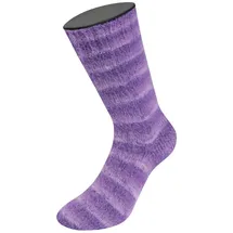 Lana Grossa Garn Cosy Socks Soft Stripes Lila 400 m