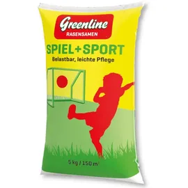 Freudenberger Greenline Rasensamen Spielrasen Sportrasen 5 kg Familienrasen Neuansaat