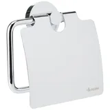 Smedbo Home Toilettenpapierhalter mit Deckel, Silber