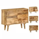 vidaXL Sideboard Massivholz Mango 90x30x69 cm