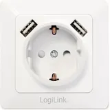 Logilink Mehrfachsteckdose 3 Weiß