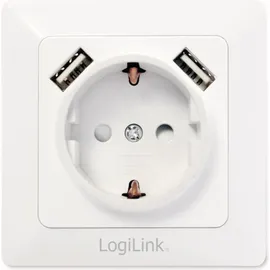 Logilink Mehrfachsteckdose 3 Weiß