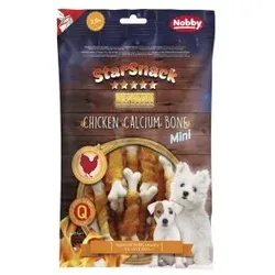 Hunde - Leckerli NOBBY StarSnack Barbecue MINI Chicken Calcium Bone, 113 g