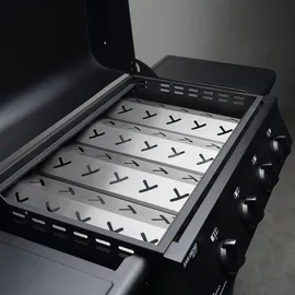 Grillrost.com Das Original Grillrost 142 cm x 336 cm Edelstahl silber