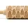 Folkroll Teigroller FOLKROLL "3D-Motiv-Teigrolle", braun, L:43cm, Teigroller, Boot