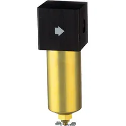 Riegler Filter für hohe Drücke bis 40 bar, mit Handablassventil, G 1