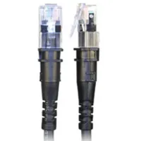Patchsee ThinPATCH Patchkabel, Cat6a, U/UTP, RJ-45/RJ-45, 2.7m, schwarz (TP-6A-U/9)