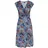 s.Oliver Jerseykleid Shirtkleid Blau/Mehrfarbig 46