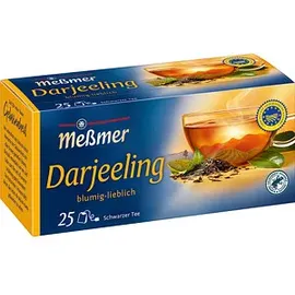 Meßmer Darjeeling Schwarzer Tee 25x1,75 g