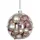 Buri - Weihnachtsbaumkugeln 4-6cm 30-teiliges Set Baumschmuck Christbaumkugeln Beige