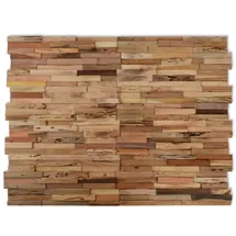 vidaXL Wandpaneel Altholz Beige 10 St. 1,03 m2