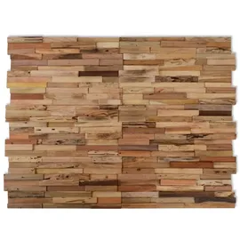 vidaXL Wandpaneel Altholz Beige 10 St. 1,03 m2