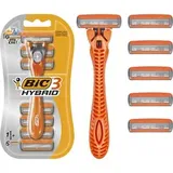 BIC 3 Hybrid-Rasierer + 6 Klingen